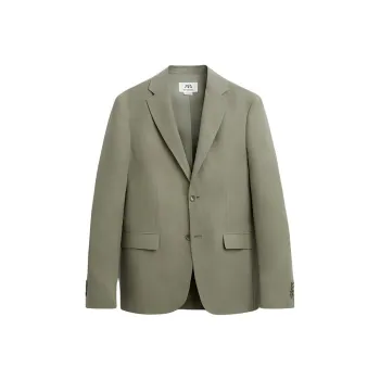 ZARA Business Suits Men Khaki