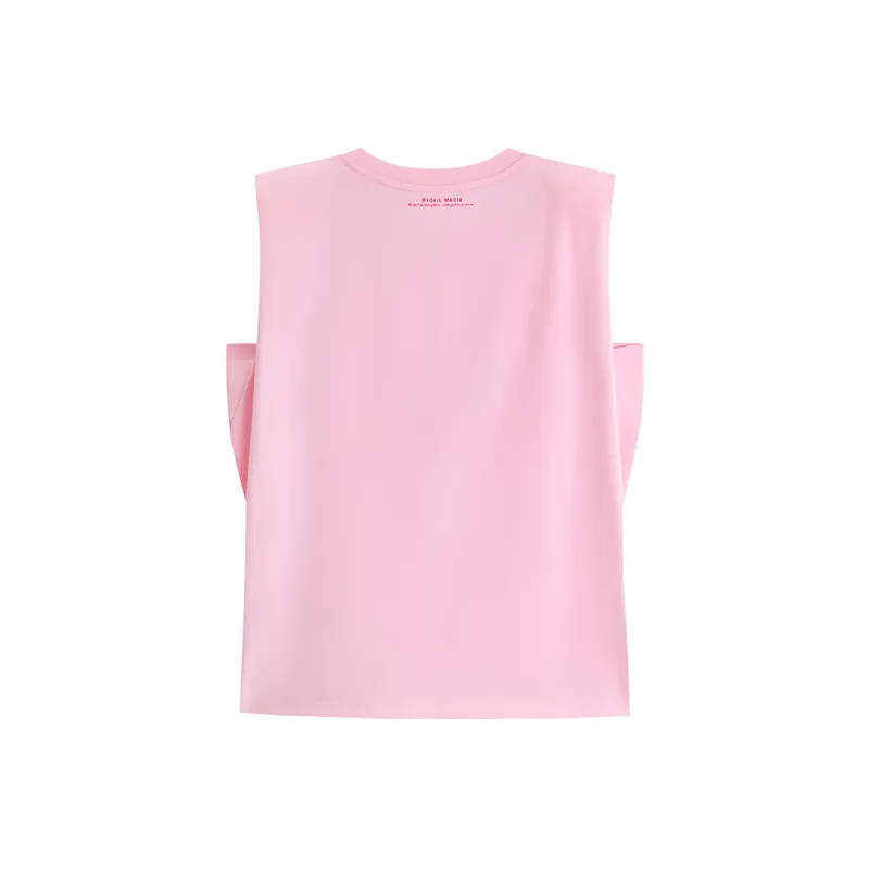 Richie Macie T Shirt Women's Rose Red-1
