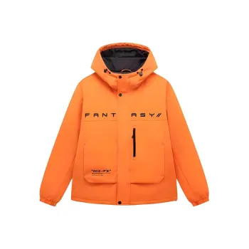 XTEP Down Jacket Men's Taffeta Orange