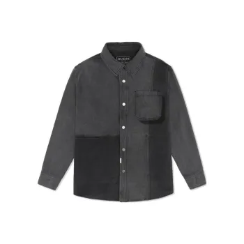GUESS Denim Jackets Men GRY Gray