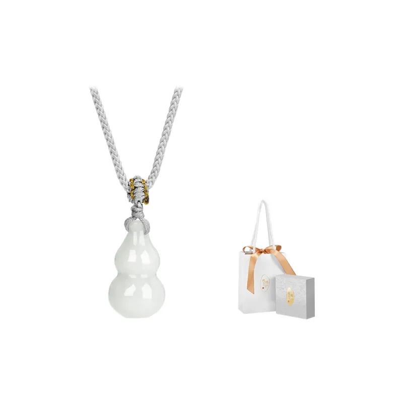 MAMADESHOUHU Chalcedony Jade Necklaces Unisex-6