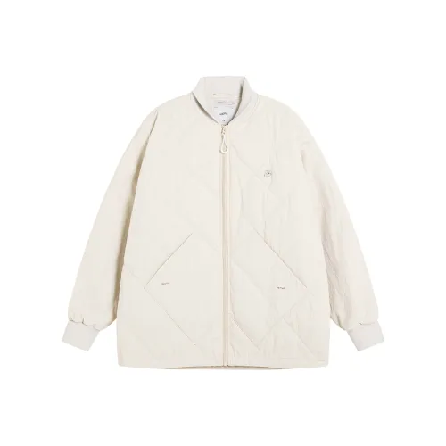 TIKIMOMOKA Solid Color Lapel Loose Fit Puffer Jacket Unisex