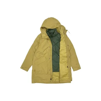 THE NORTH FACE Waterproof And Warm Windbreaker Jacket Men's Brown Green