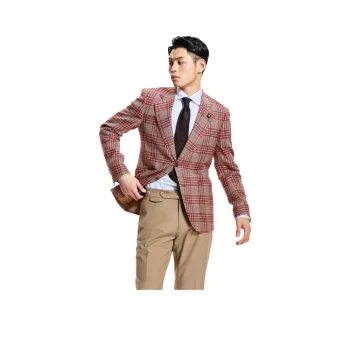 LARDINI Business Suit Men's Dark Red