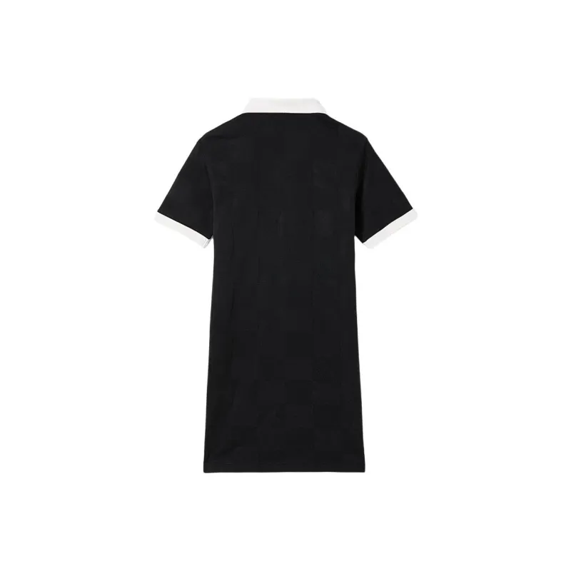Boy London Short Sleeved Dress Women's Black/Beige White-1