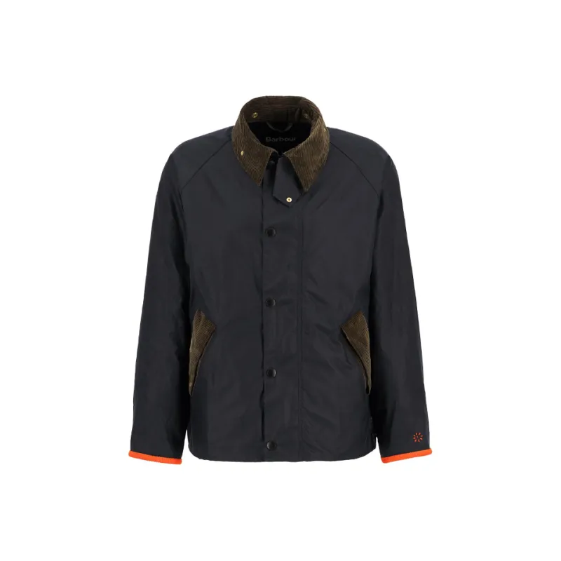BARBOUR x FLOWER MOUNTAIN Jackets Coats Unisex Marine Blue-0