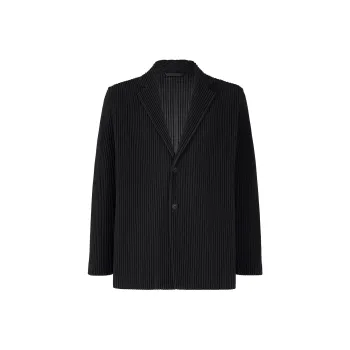 Homme Plissé Issey Miyake SS24 Business Suits Coats Men's Black