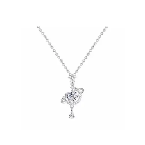 KOOKISS S999 Fine Silver Necklaces Women's
