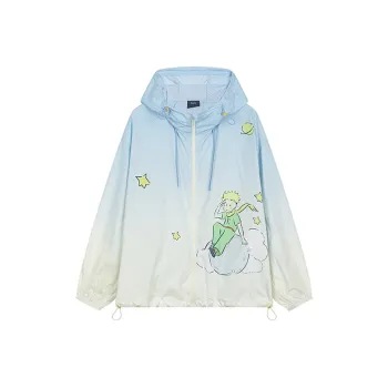 Bosieagender X The Little Prince Jackets & Coats Unisex Blue White