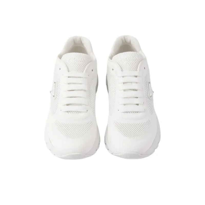 PRADA Prax 2.0 Low Top Casual Shoes Women's White-4