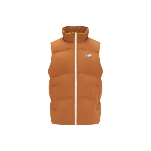 Reebok Down Vests Unisex Caramel