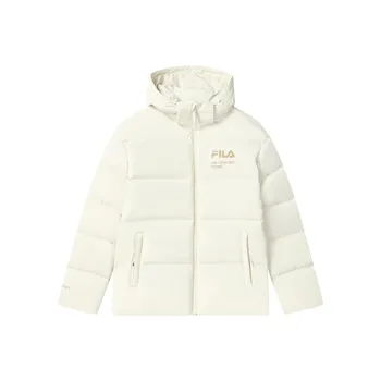 FILA Down Jacket Unisex Reed White