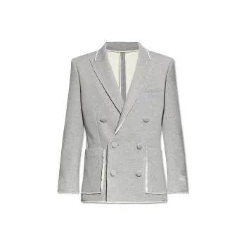 BALMAIN Double breasted Cotton Blazer