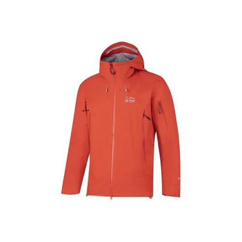 OZARK GEAR Other Water-Resistant Windproof Water-Repellent Windbreaker Jacket Unisex Flame Red