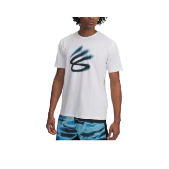 Under Armour Curry Playable T Shirt Men's White