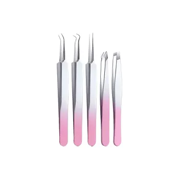 RIMEI High Precision Eyebrow Tweezers For Trimming And Plucking, Stainless Steel Make up Tools