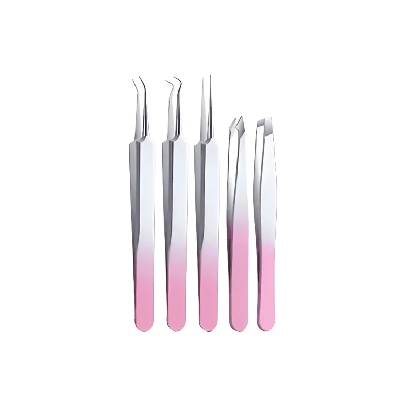 RIMEI High Precision Eyebrow Tweezers For Trimming And Plucking, Stainless Steel Make up Tools-0