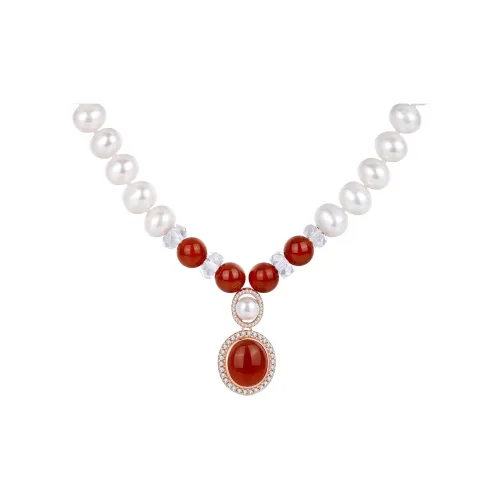 Olampe Pearl Necklaces Women's