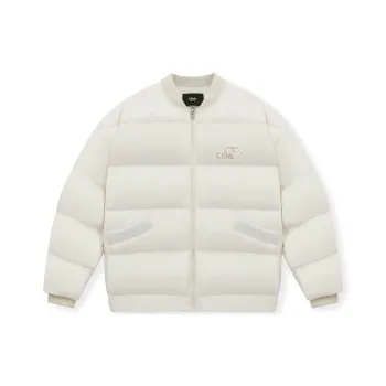 CONKLAB FW22 Letter Solid Color Stand Collar Loose Fit Thickened Down Jacket Unisex