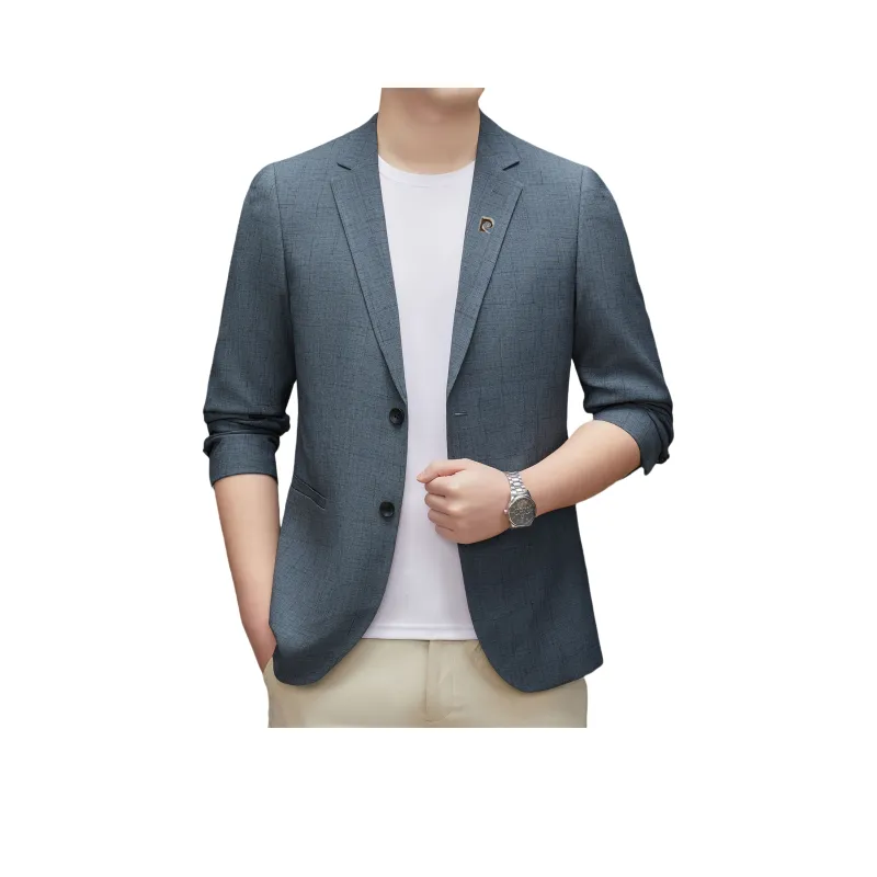 PIERRE CARDIN Business Suit Men's Blue-0