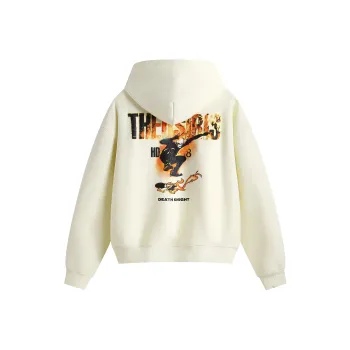 OSIRIS Fall And Winter Sweatshirt Unisex Apricot Fleece Lined