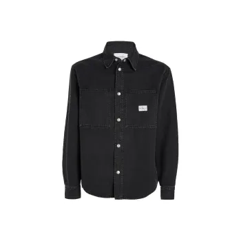 CALVIN KLEIN Denim Jacket Men's Black