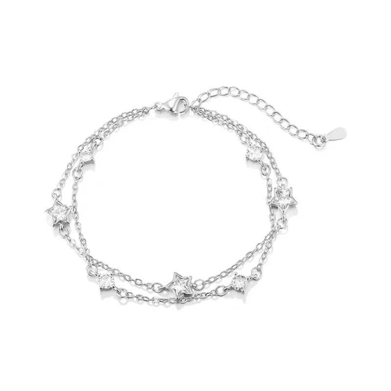 ALI THE FOX S925 Silver Bracelets Women's-0