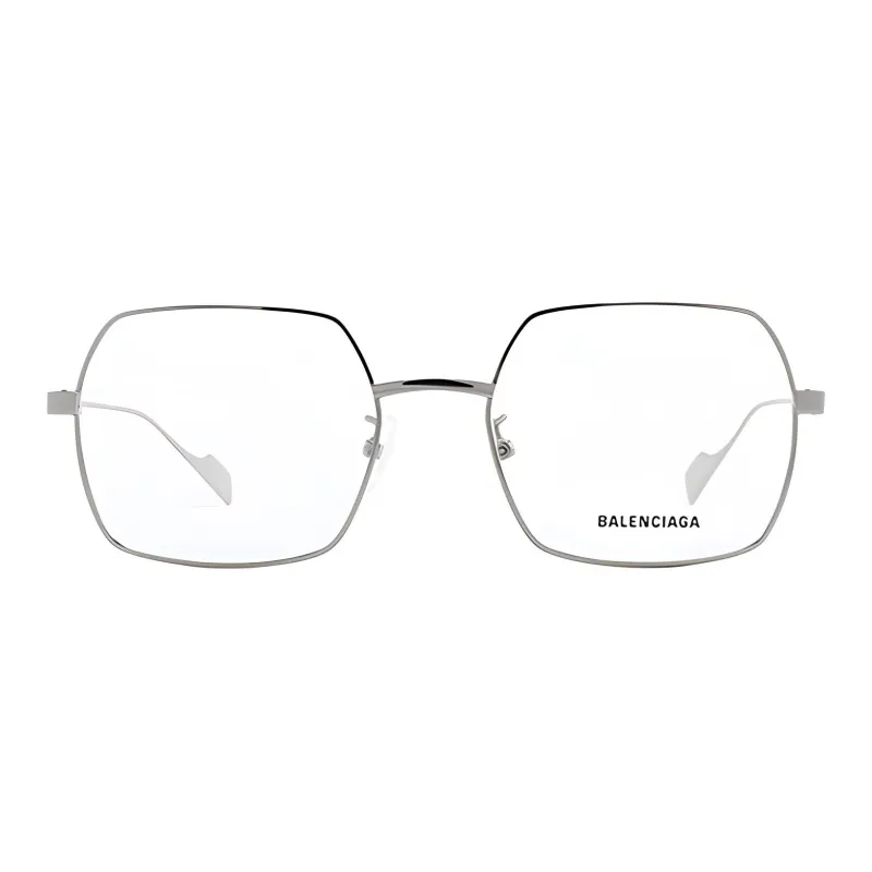 Balenciaga Eyeglass Frames Unisex Silver-5