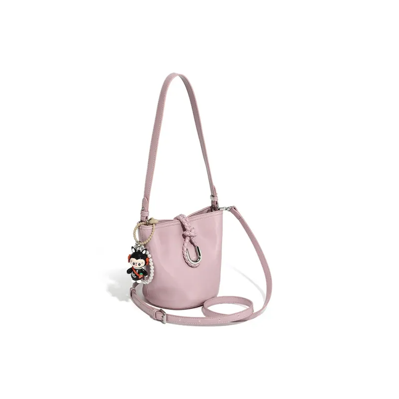 Vigno Synthetic Leather Crossbody Bag, Shoulder Bag Women's White/Lotus Root Powders/Black-12