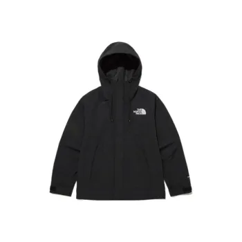 THE NORTH FACE Mountain Waterproof Windbreaker Coats Unisex Black