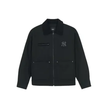 MLB New York Yankees Jackets Coats Unisex Black