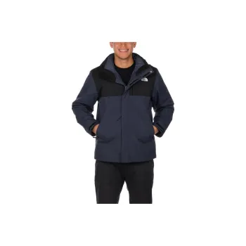 THE NORTH FACE Lone Peak Triclimate 2 Outdoor Hiking Waterproof And Windproof Windbreaker Jacket Men's Blue