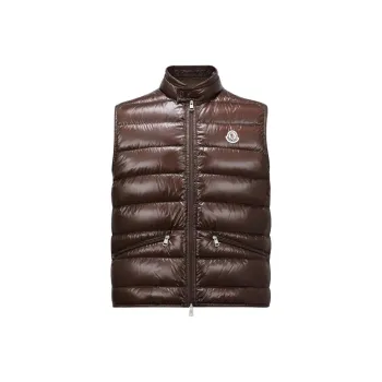 Moncler Gui Zip Up Padded Gilet