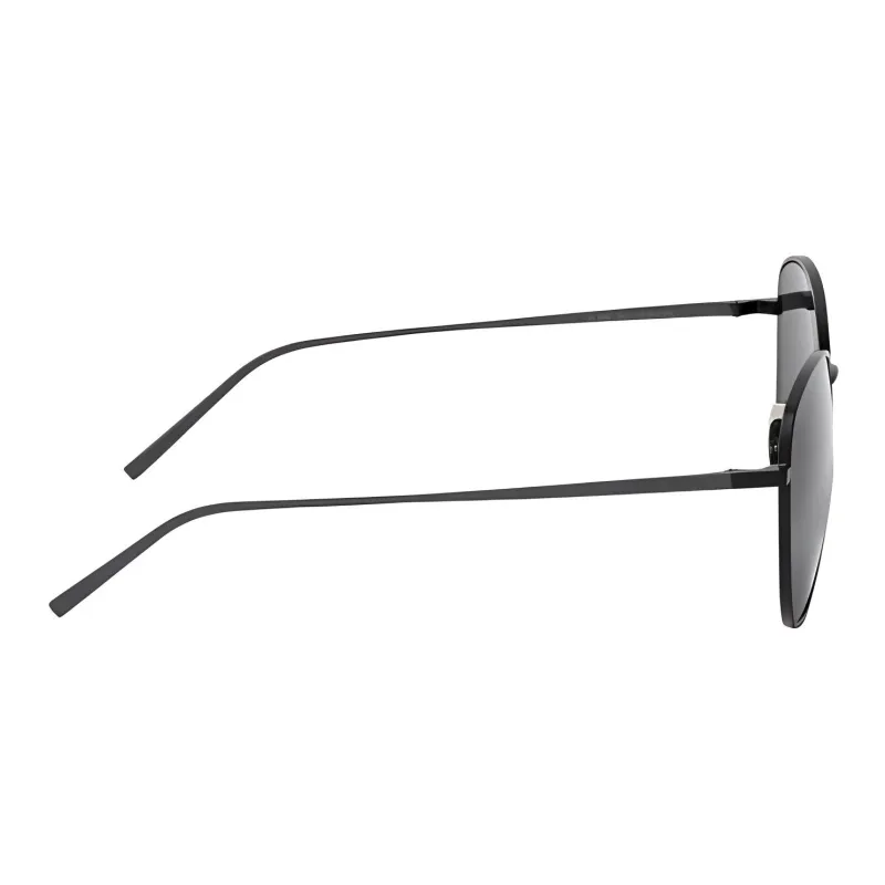 SAINT LAURENT Irregular Shape Sunglasses Women's Black-2