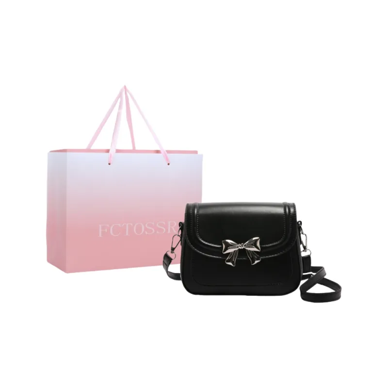 FCTOSSR PU Shoulder Bag, Crossbody Bag Regular Women's White/Silver/Black/Pink-8