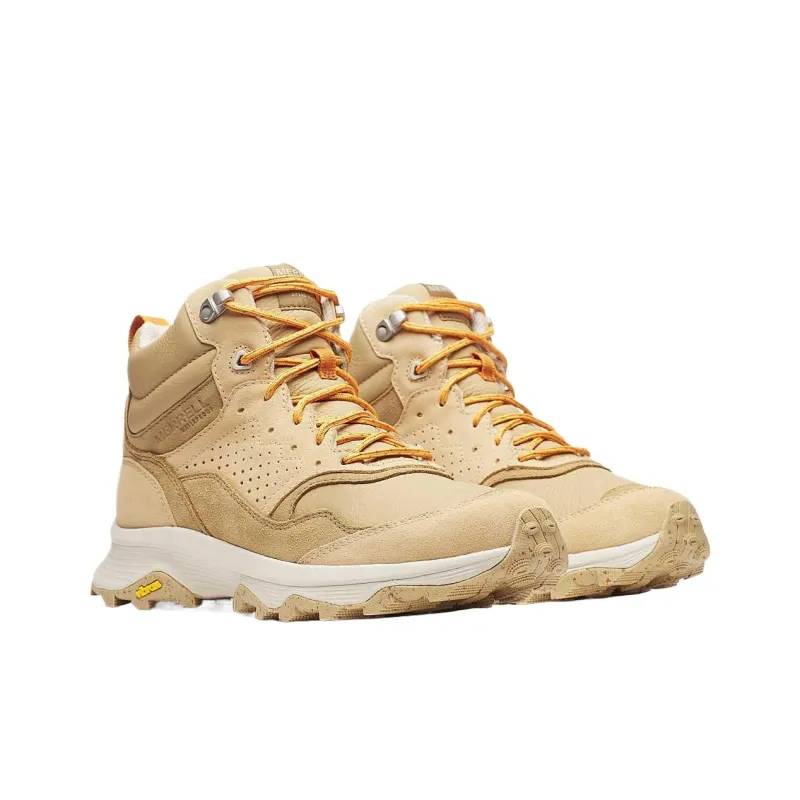 MERRELL Speed Solo Mxd Mid Waterproof Latte Sienna Women's-2
