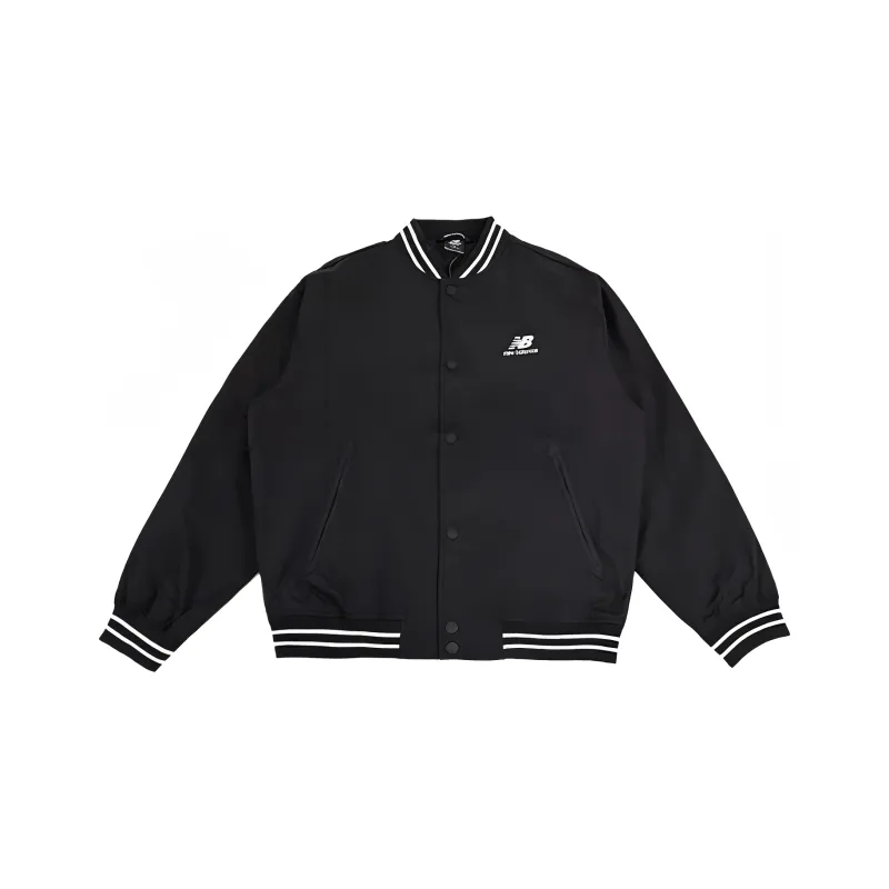 New Balance Jackets Men Black-0