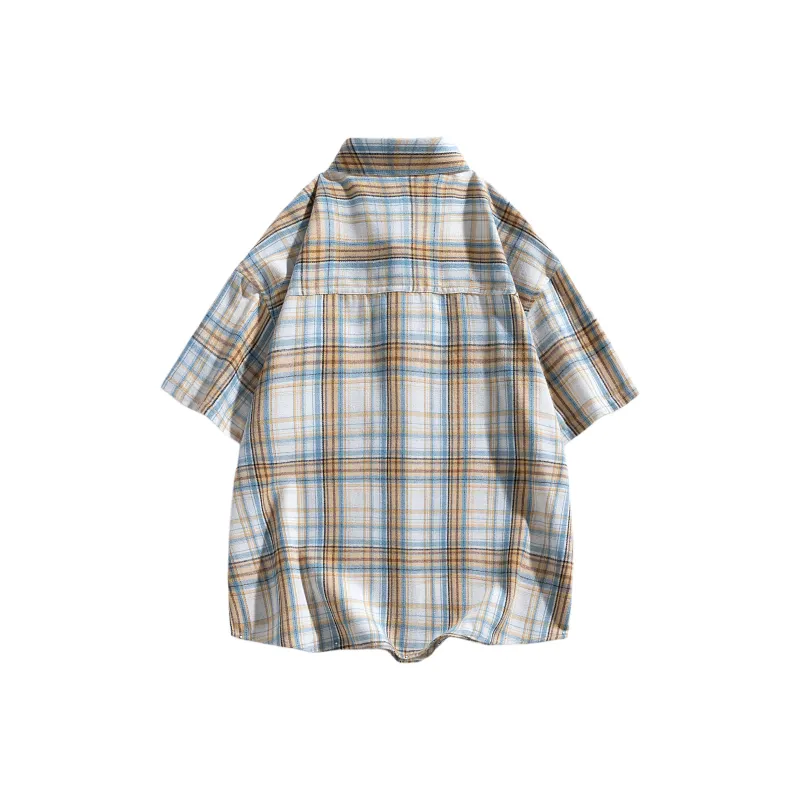 ROBINHOOD Shirt Unisex Yellow Plaid-1