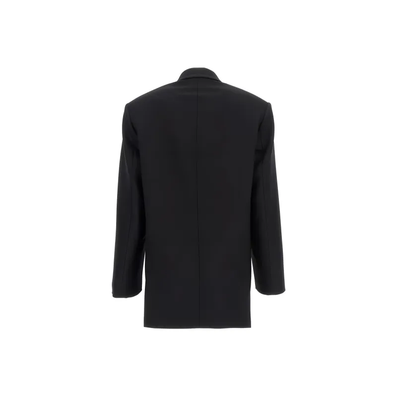 DAVID KOMA Double breasted Tuxedo Blazer-1
