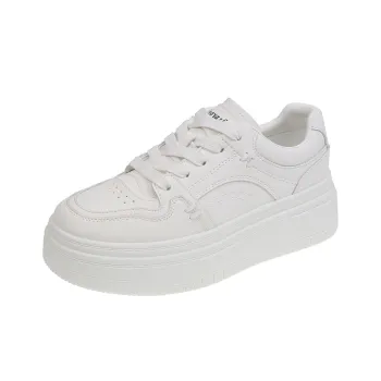 South Is In The South Low Top Skateboard Shoes Women's White