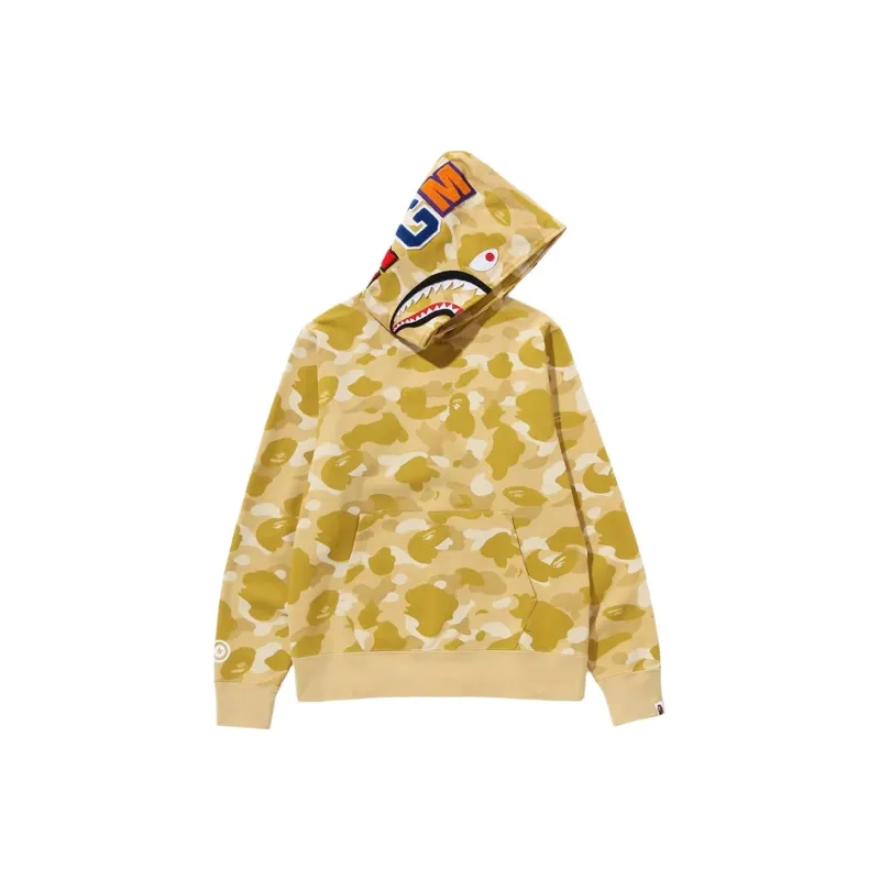 Bape Color Camo Shark Pullover Hoodie-0