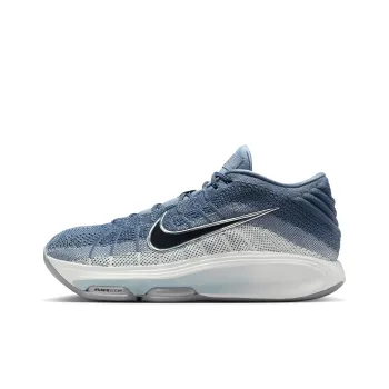 Nike G.T. Hustle 3 Cushioning Slip Resistant Mid Top Basketball Shoes Men's Gray Blue