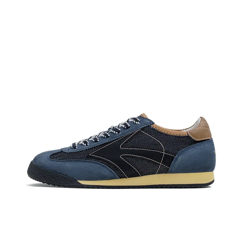 MADEN Slip Resistant Low Top Casual Shoes Men's Marine Blue-0