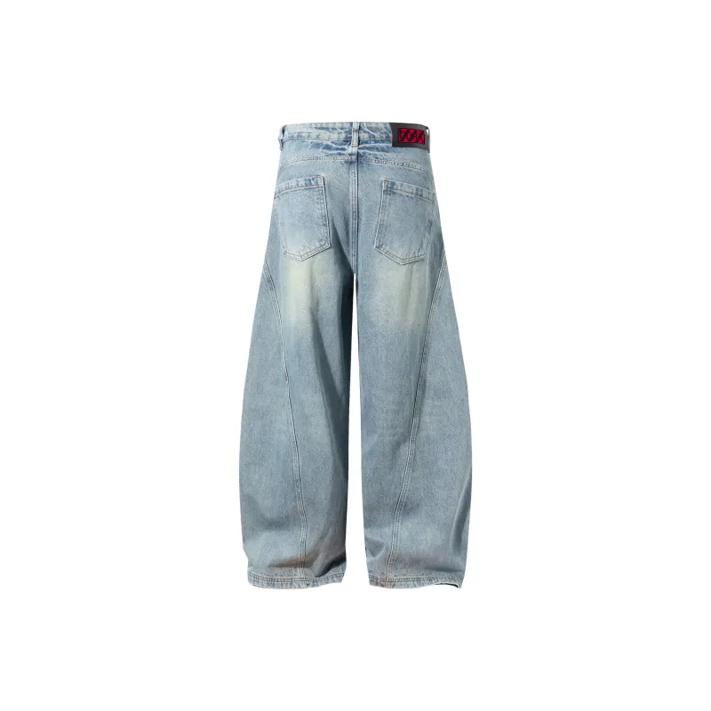 GDRX Jeans Unisex Vintage Blue-1