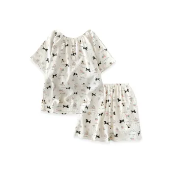 XIAFENYAN Pajama Set Women's Apricot