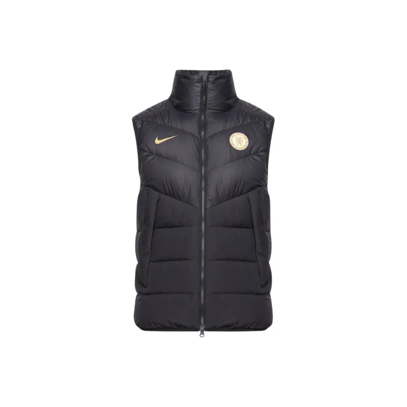 Nike Chelsea F.C. Windrunner Vest Men's Asphalt Blue/Asphalt Blue/Club Gold-0