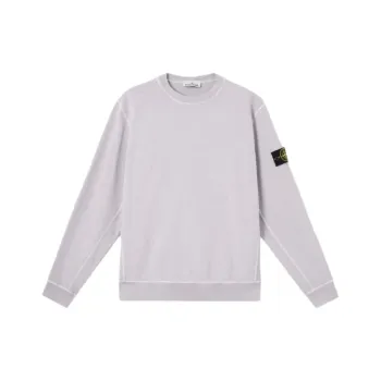STONE ISLAND Malfilé fleece 'old' Effect Sweatshirt