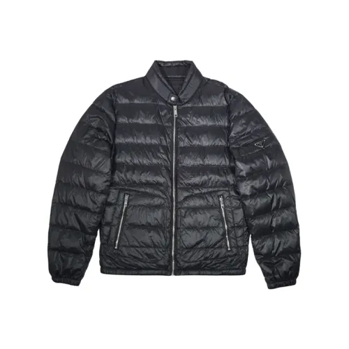 PRADA Down Jacket Winter Men's Black