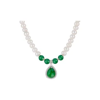 Yarondi Pearl Necklaces Women's