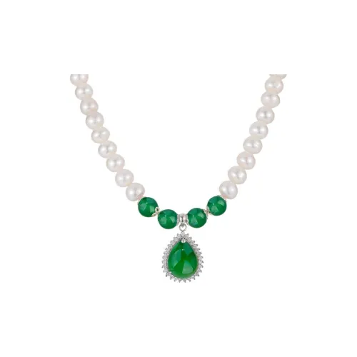 Yarondi Pearl Necklaces Women's
